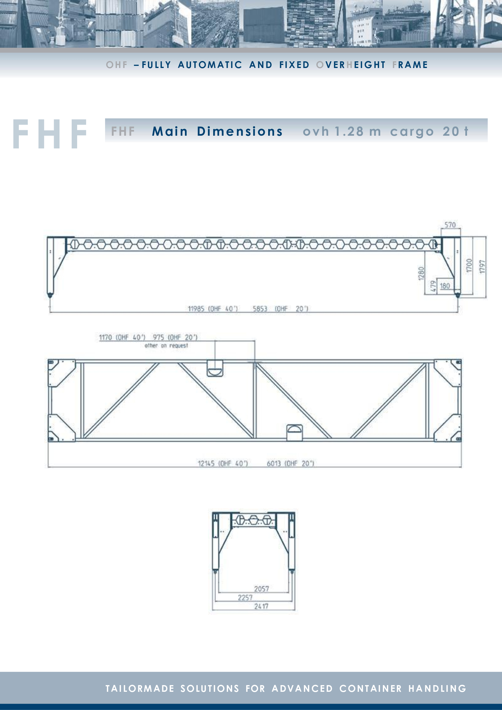 Telescopic Overheight Frame
