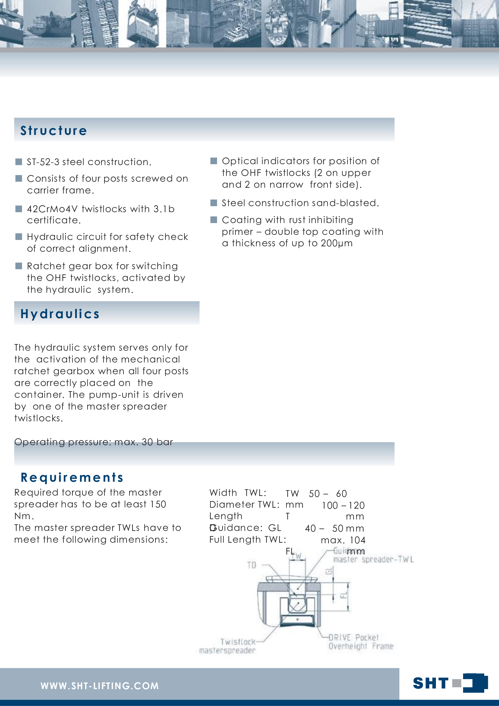 Telescopic Overheight Frame