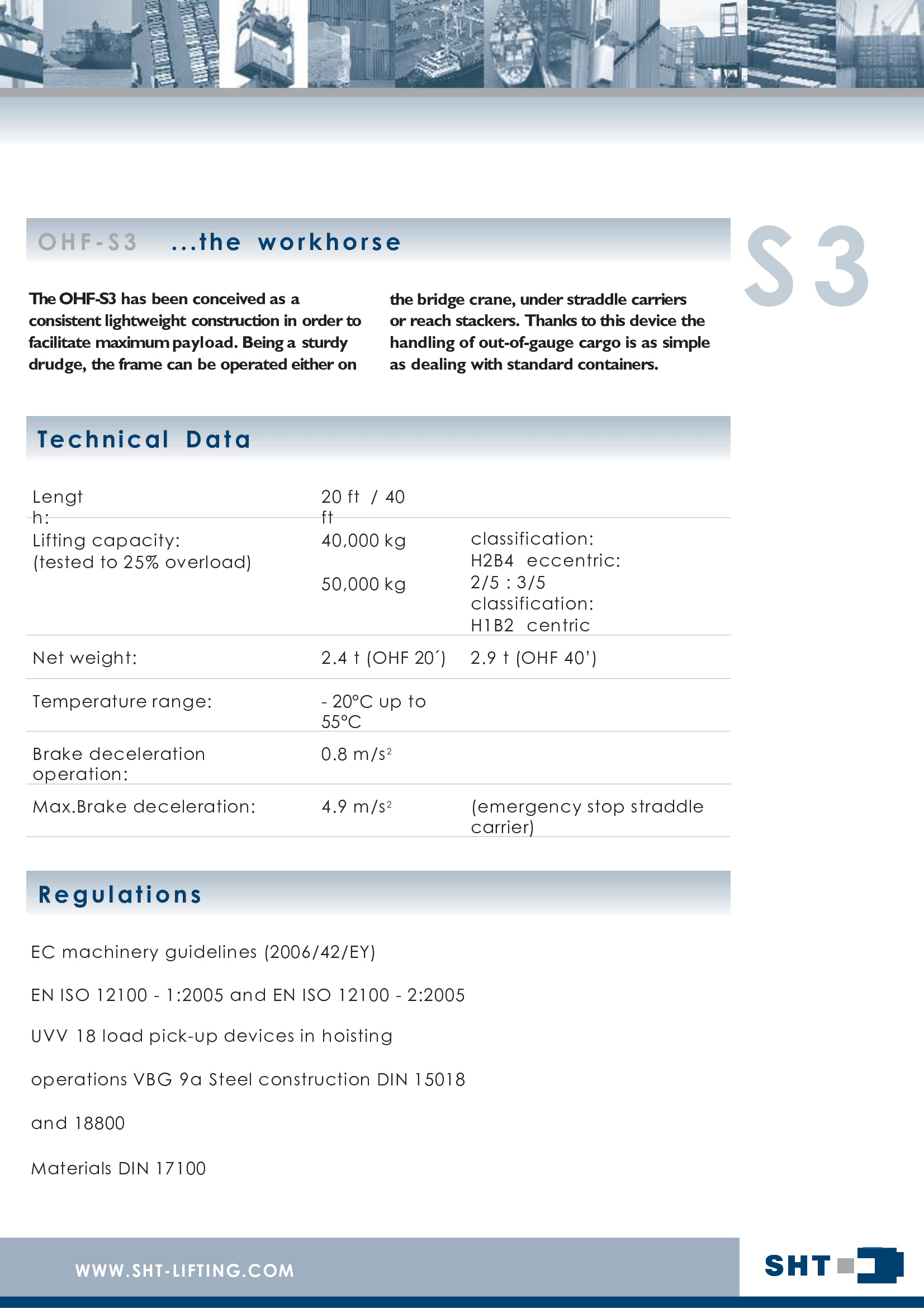 Telescopic Overheight Frame