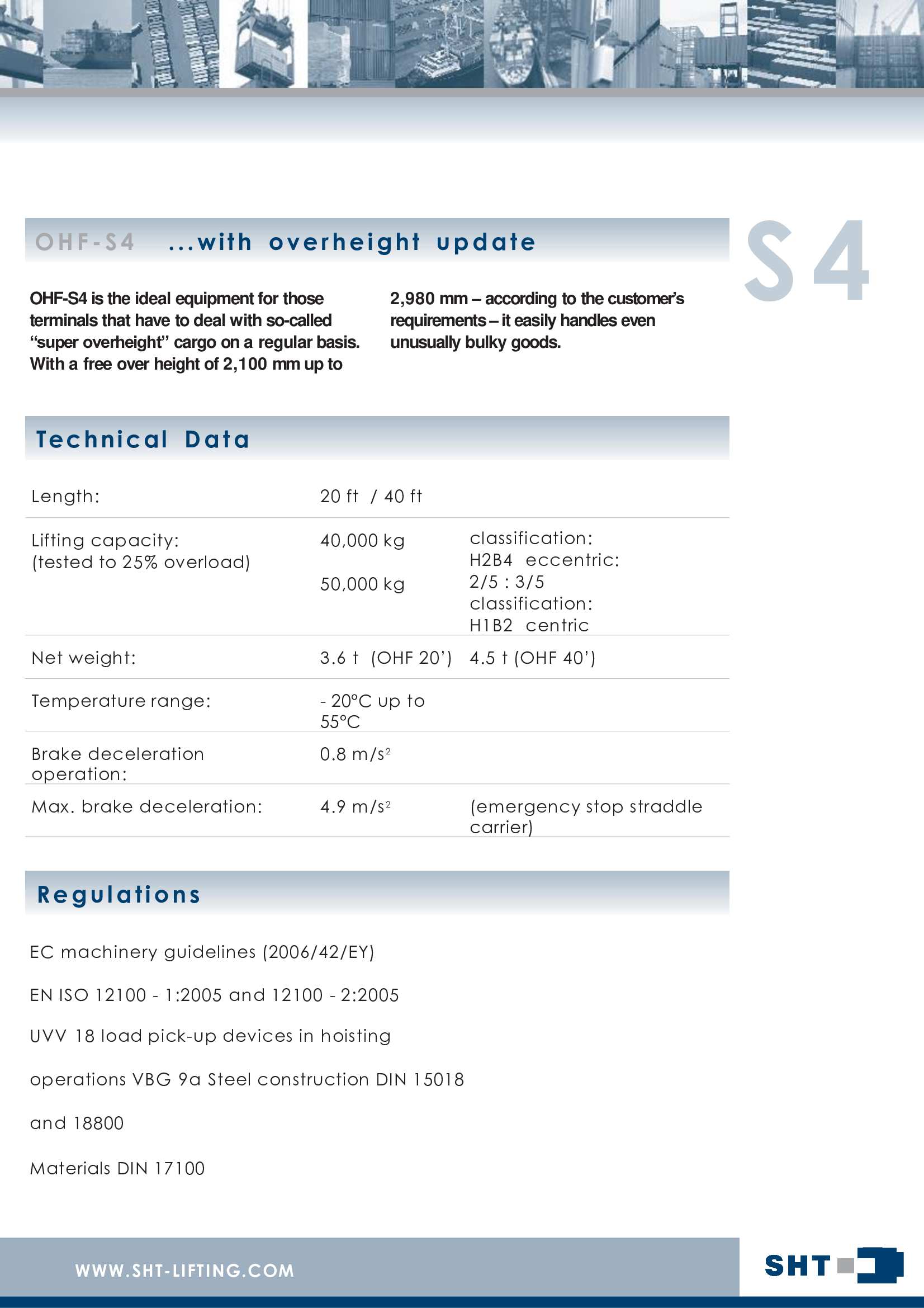 Telescopic Overheight Frame
