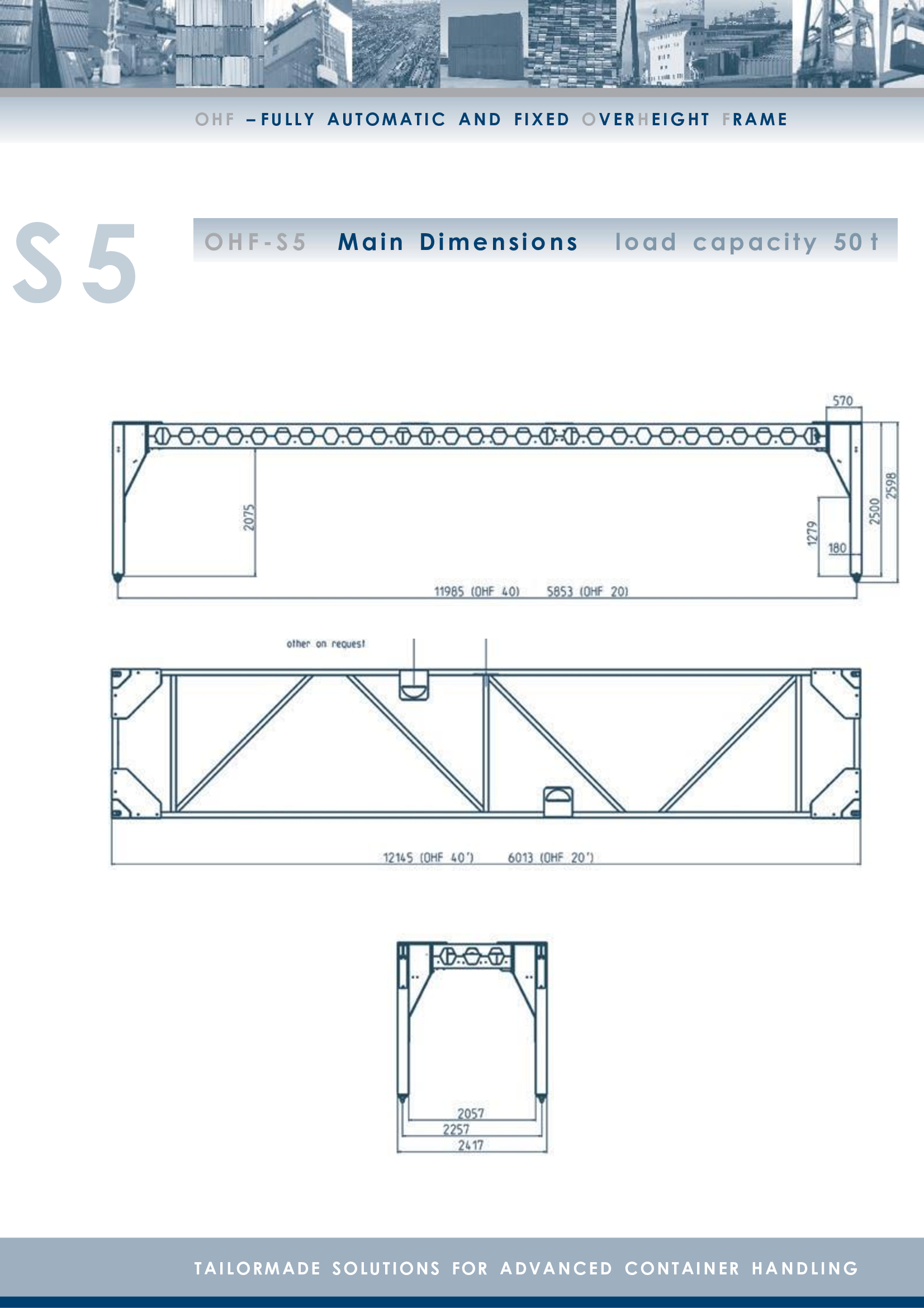 Telescopic Overheight Frame