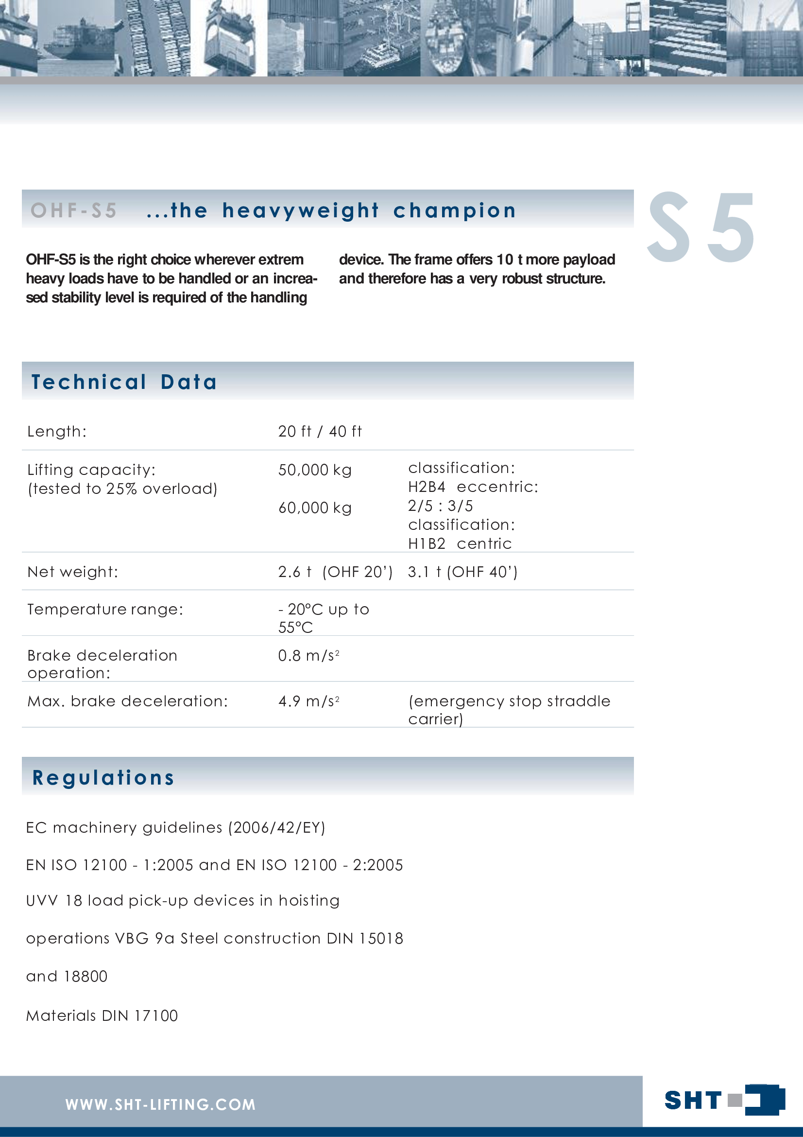 Telescopic Overheight Frame