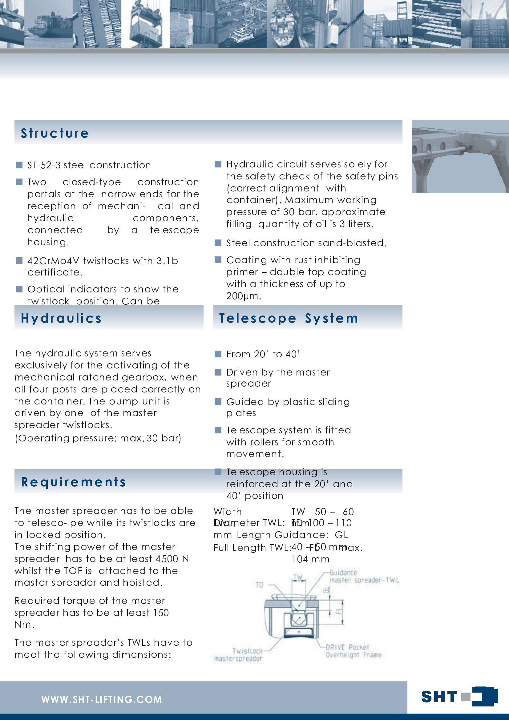 Overheight Frame / Overheight Spreader
