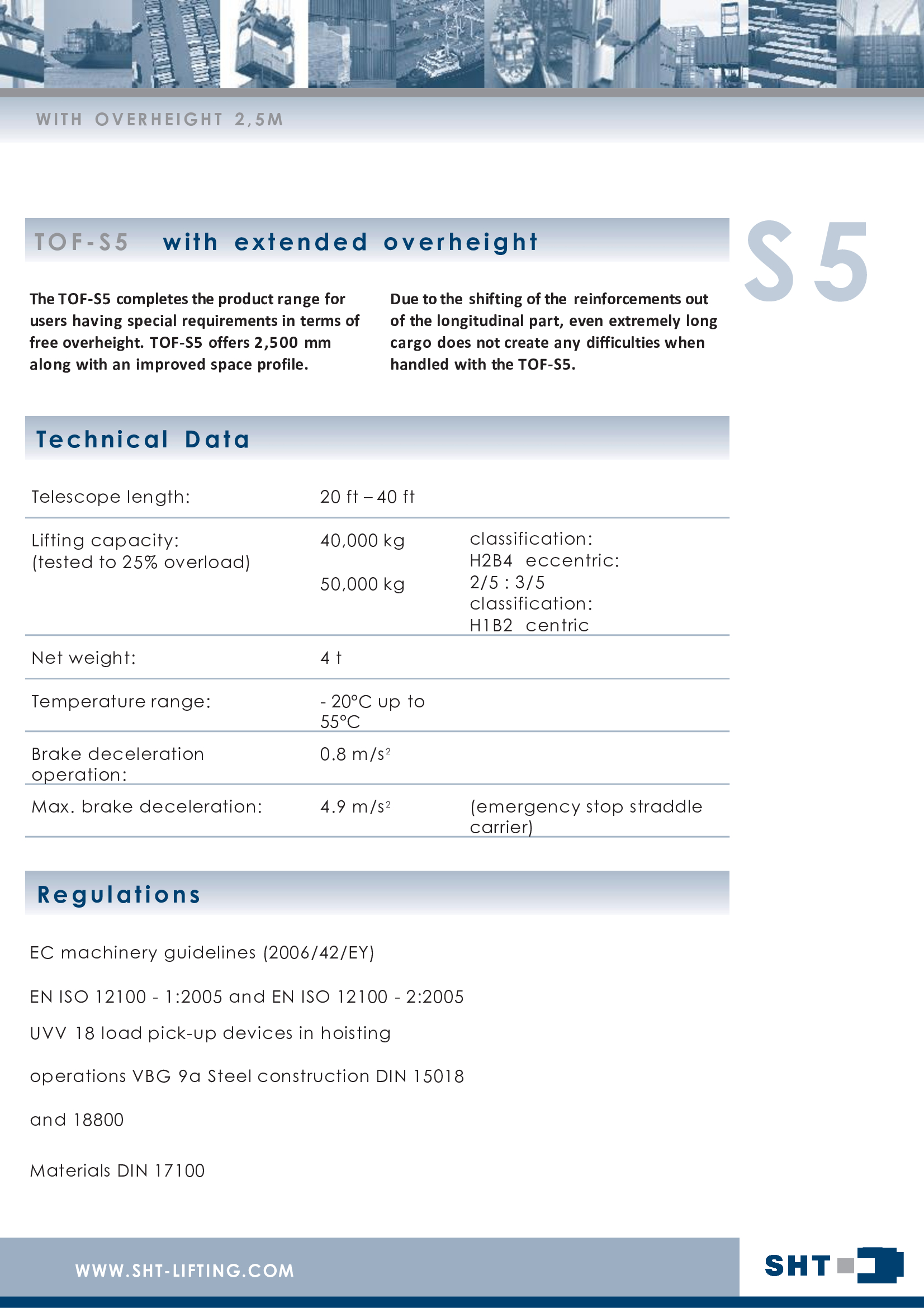 Overheight Frame / Overheight Spreader