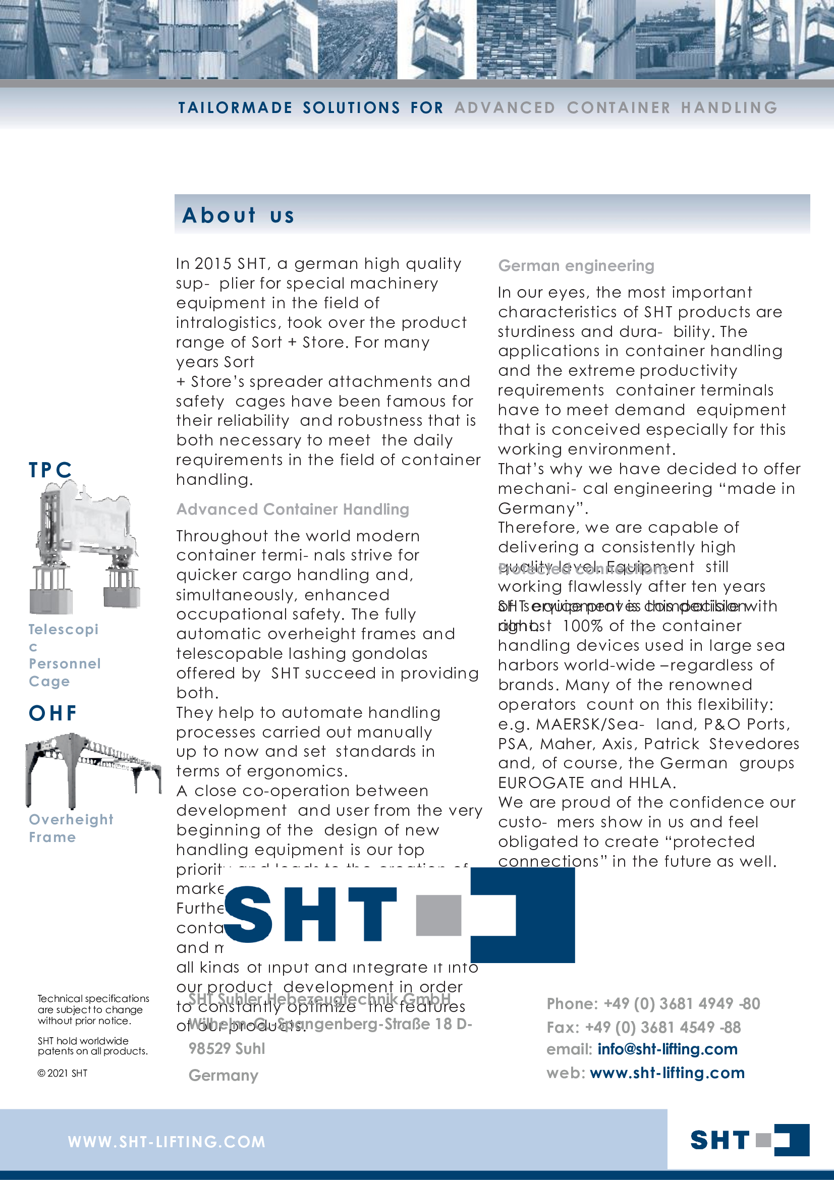 Overheight Frame / Overheight Spreader